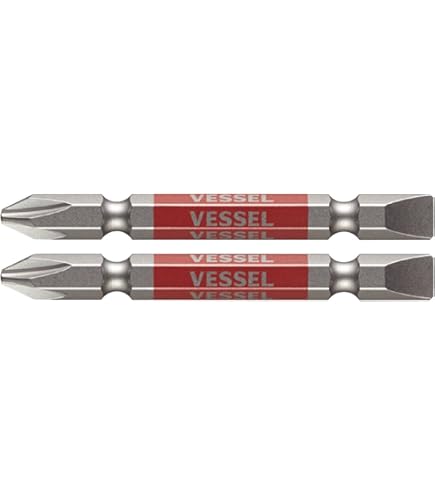 Amazon | ベッセル(VESSEL) 両頭コンビ 剛彩ビット +2/-6×110 2